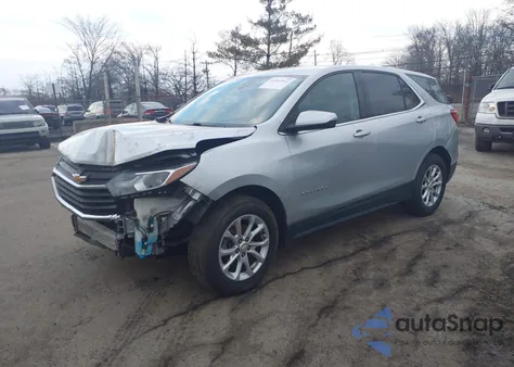 2019 Chevrolet Equinox Lt z USA, uszkodzony, nr VIN 3GNAXJEV3KS605840